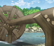 chrome's water wheel